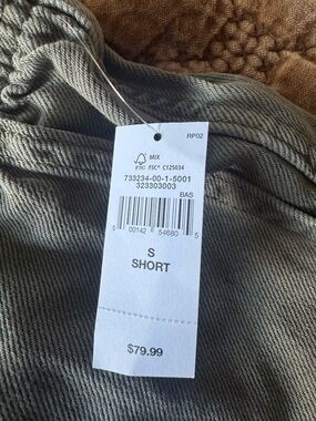 GAP Cropped Ankle Jeans in Olive